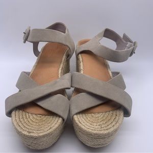 Wedge Platform Sandals Size 9.5